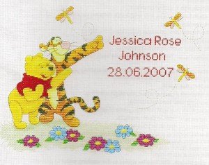 My current cross stitch project